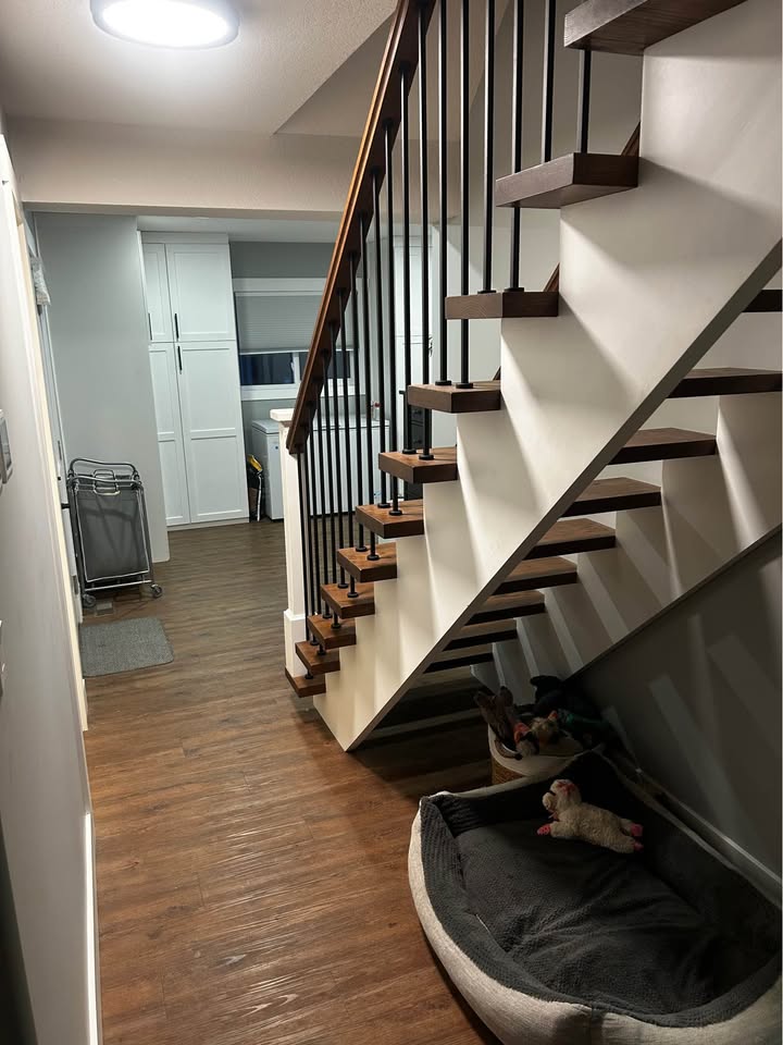Stairs and hallway